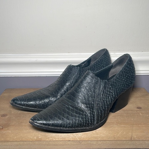 Matisse Madeleine Bootie Black Leather - Picture 1 of 9